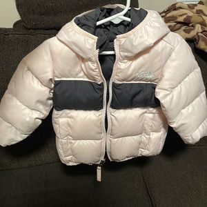 Toddler reversible north face coat